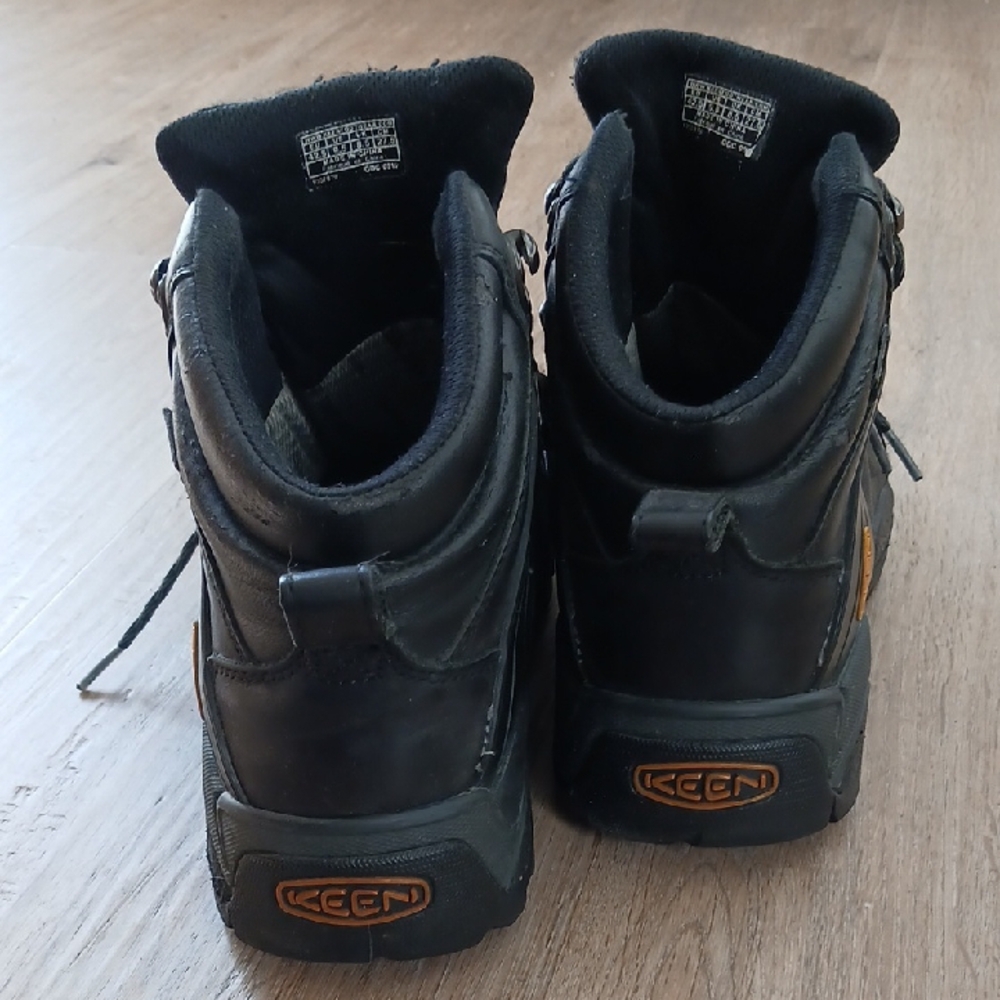 Keen Black Men's Boots - Picture 4 of 11